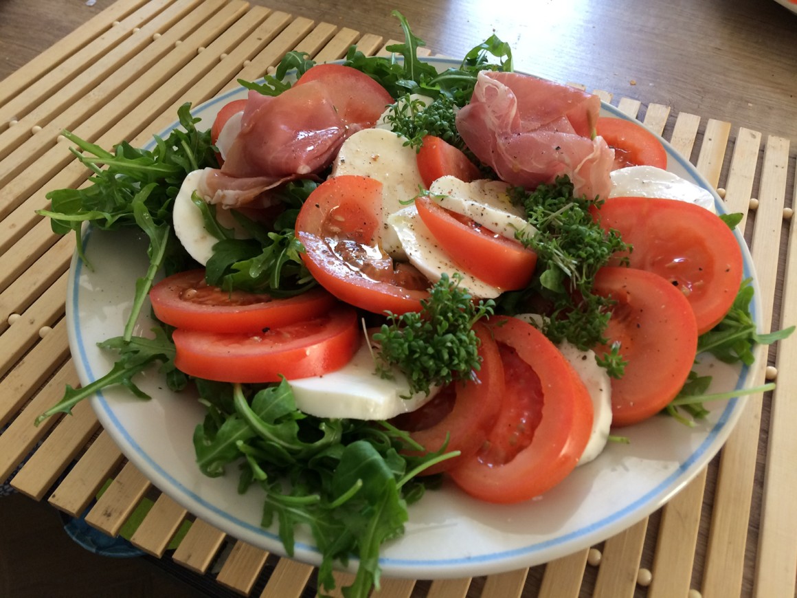 Caprese-Rucola - Rezept