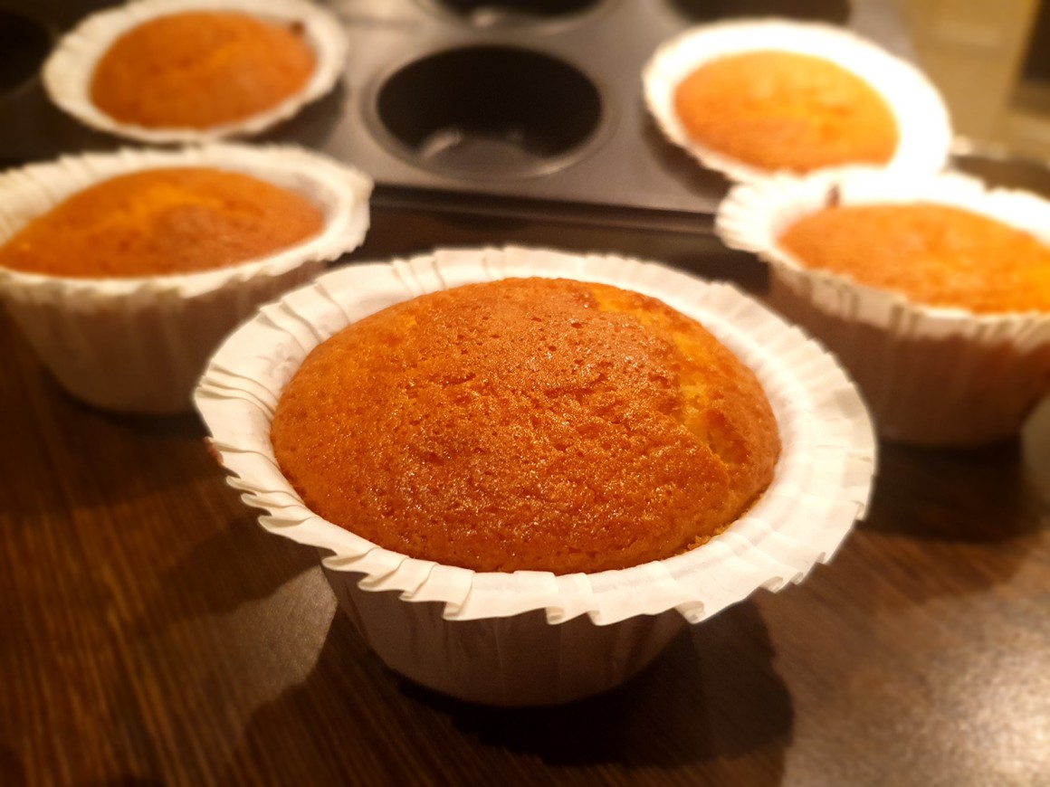 Einfache Vanille-Muffins