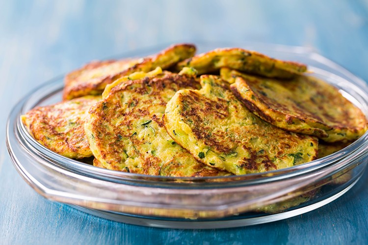 Zucchini Pfannkuchen