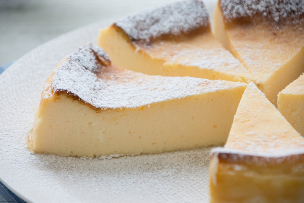 Quarkkuchen ohne Boden
