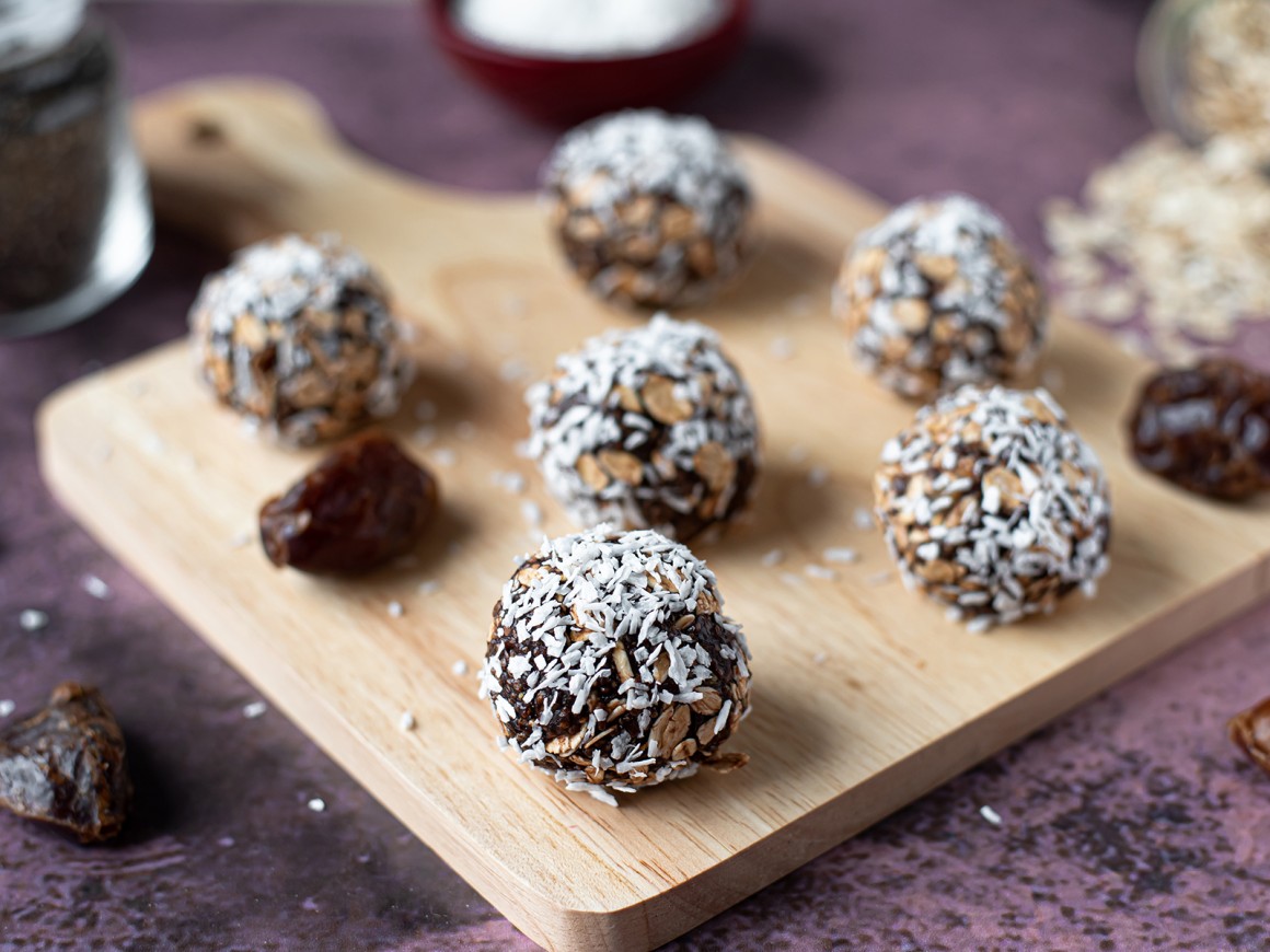 Schokokugeln mit Chiasamen - Rezept