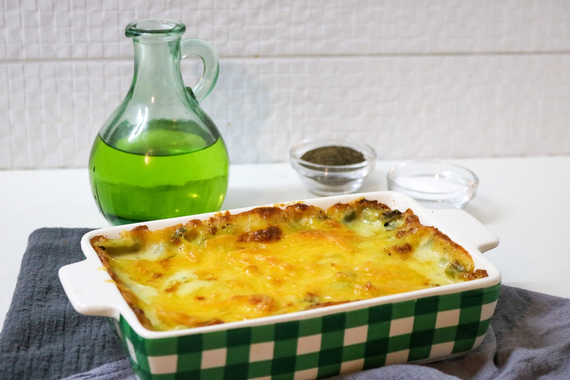 Überbackene grüne Bohnen - Rezept