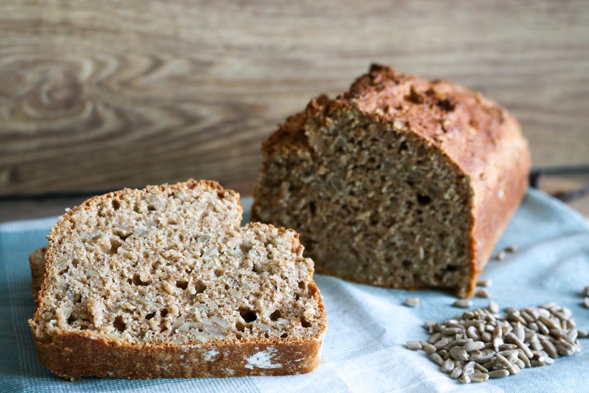 Schnelles Dinkelvollkornbrot