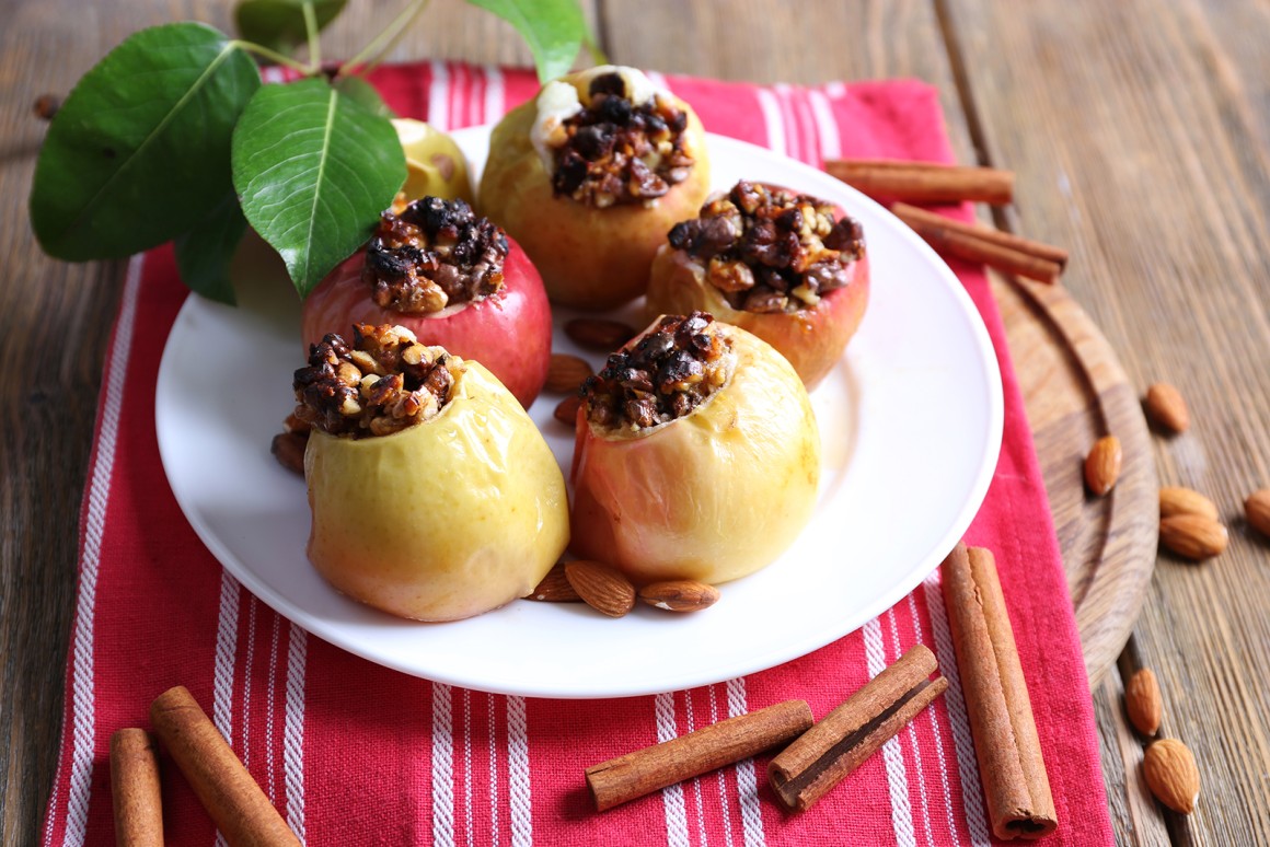 Zuckerfreie Bratäpfel
