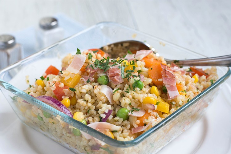 Kunterbunter Quinoa Salat