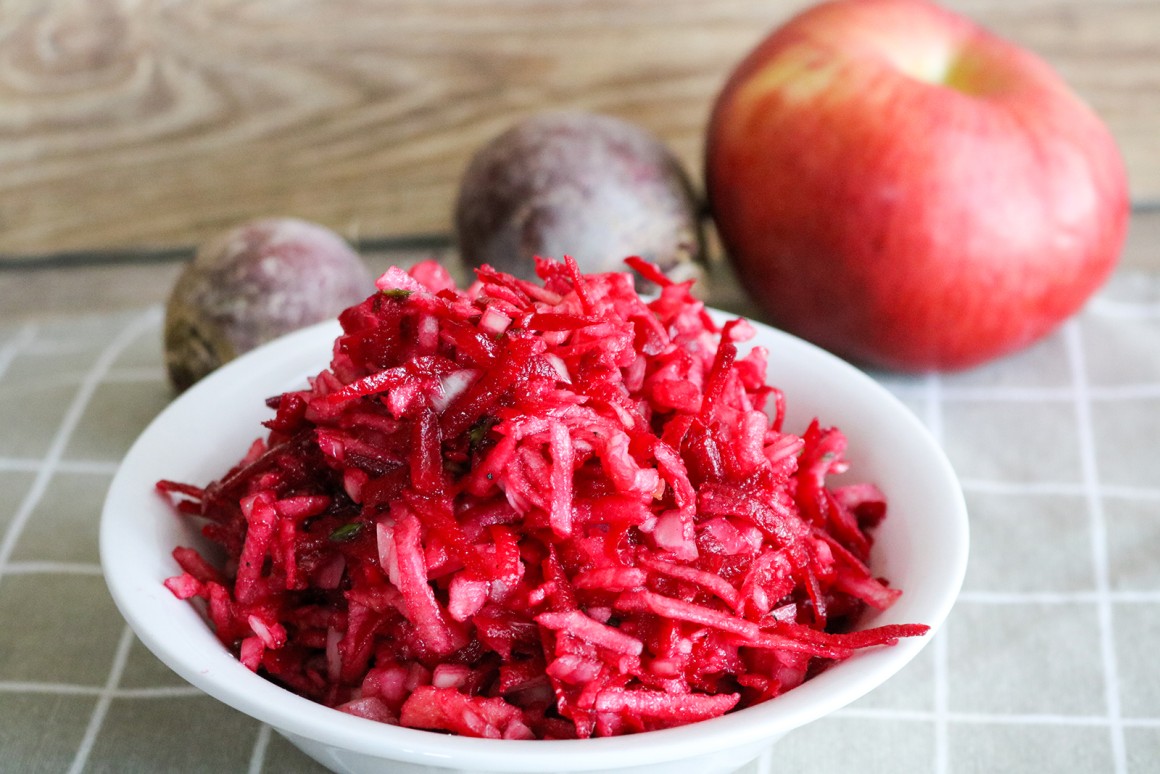 Roher Rote Bete-Salat - Rezept