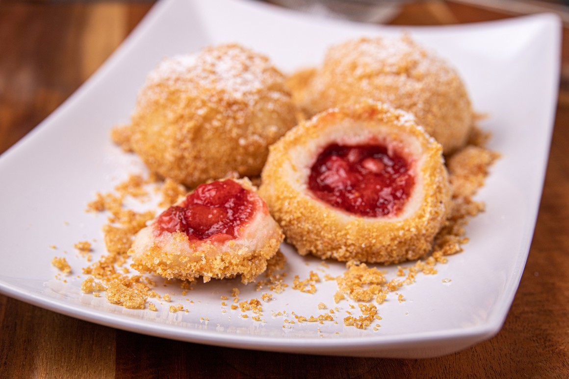 Erdbeerknödel