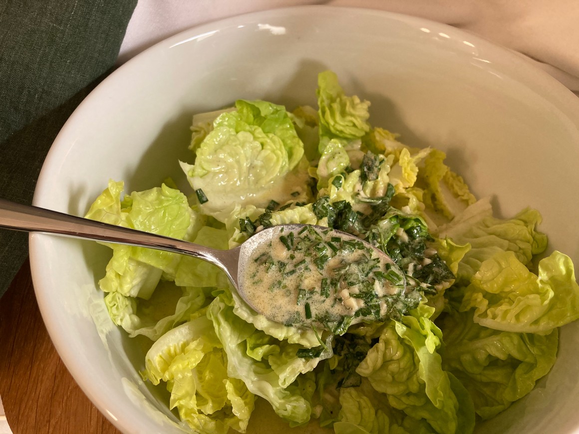 Dressing für Kopfsalat - Rezept