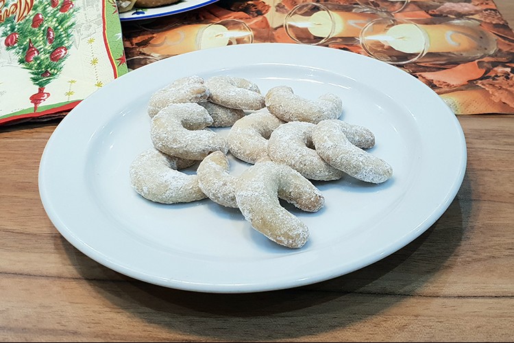 Selbstgemachte Vanillekipferl