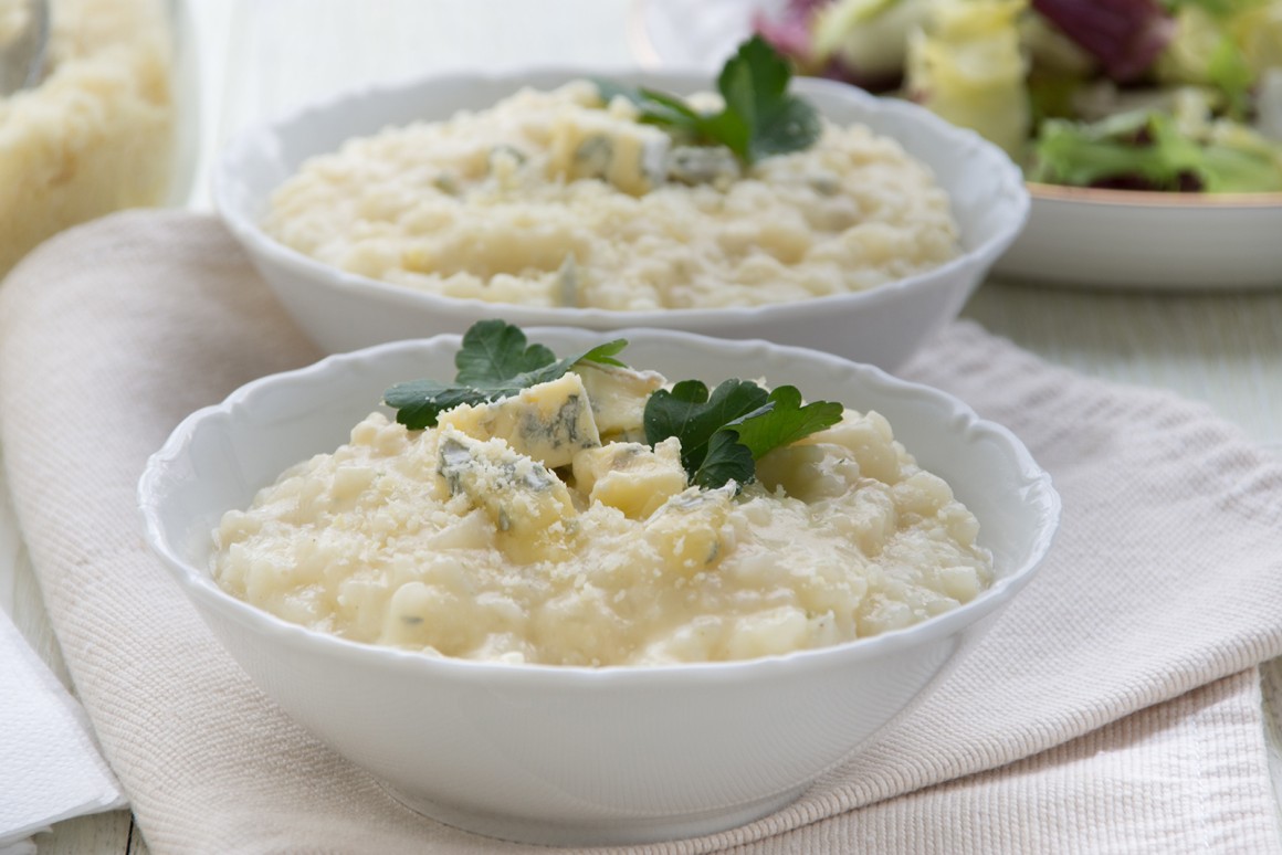 Sellerie-Gorgonzola-Risotto