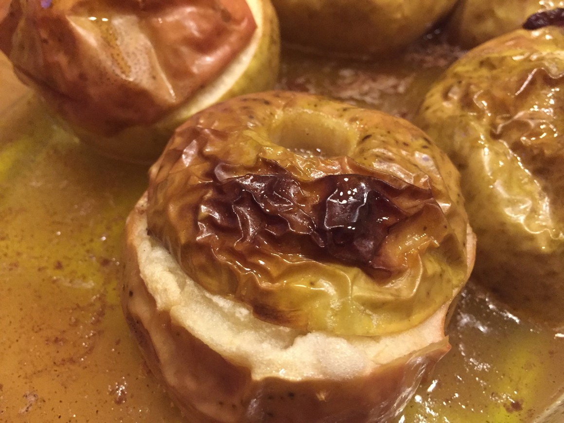 Einfacher Bratapfel