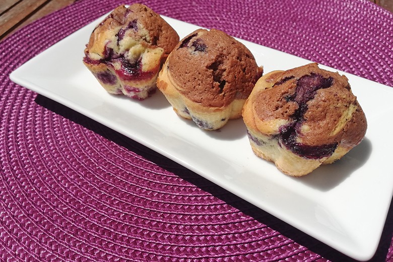 Fruchtige Marmormuffins