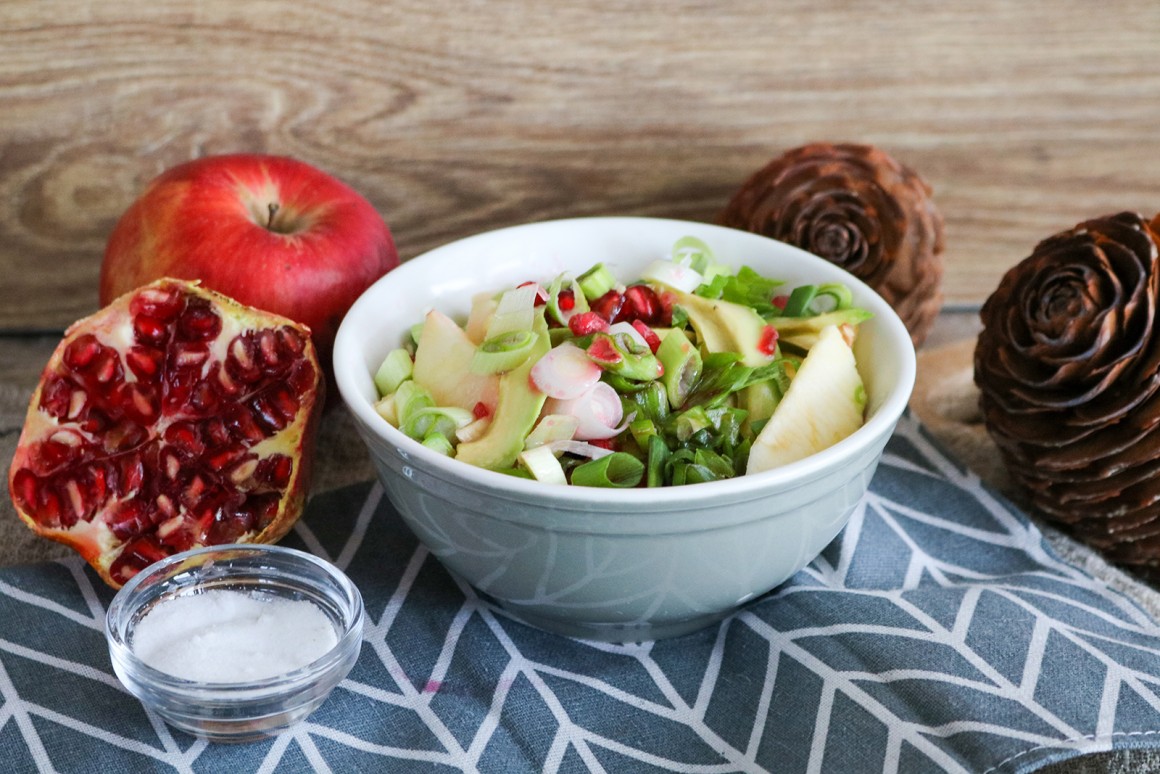 Apfel-Avocado-Salat - Rezept