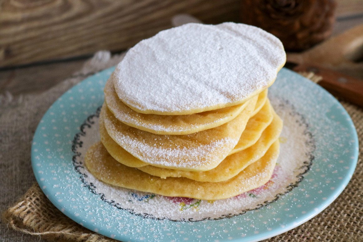 Pfannkuchen aus Reismehl