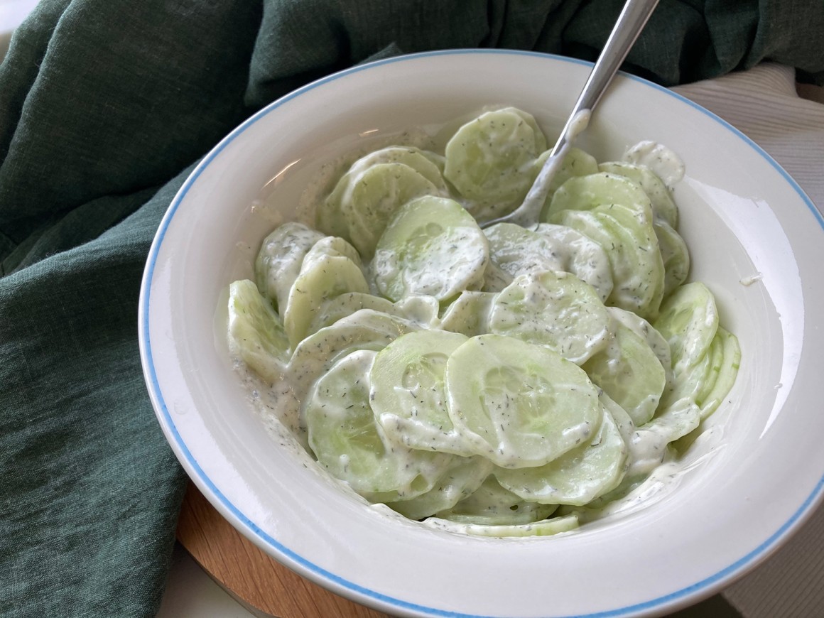 Dressing für Gurkensalat