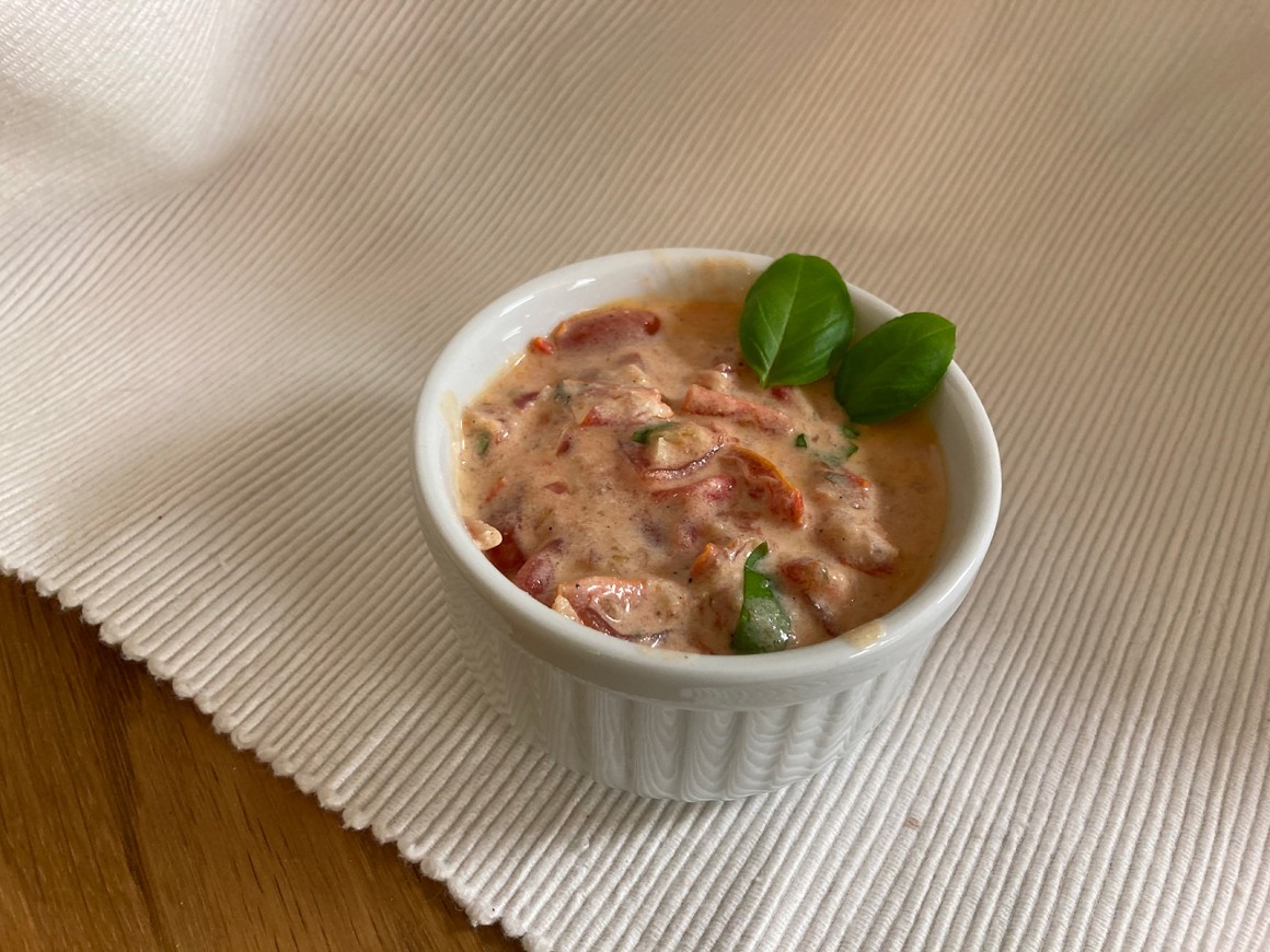 Tomaten-Joghurt-Sauce