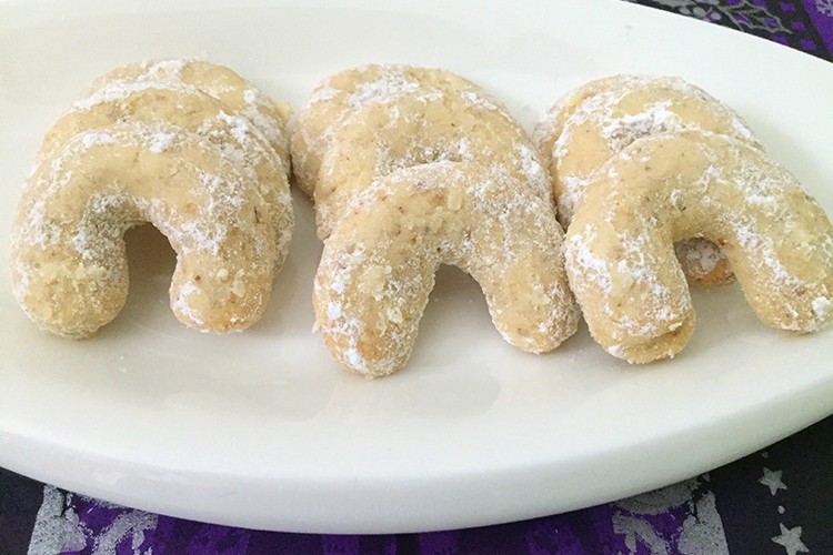 Vanillekipferl ohne Ei
