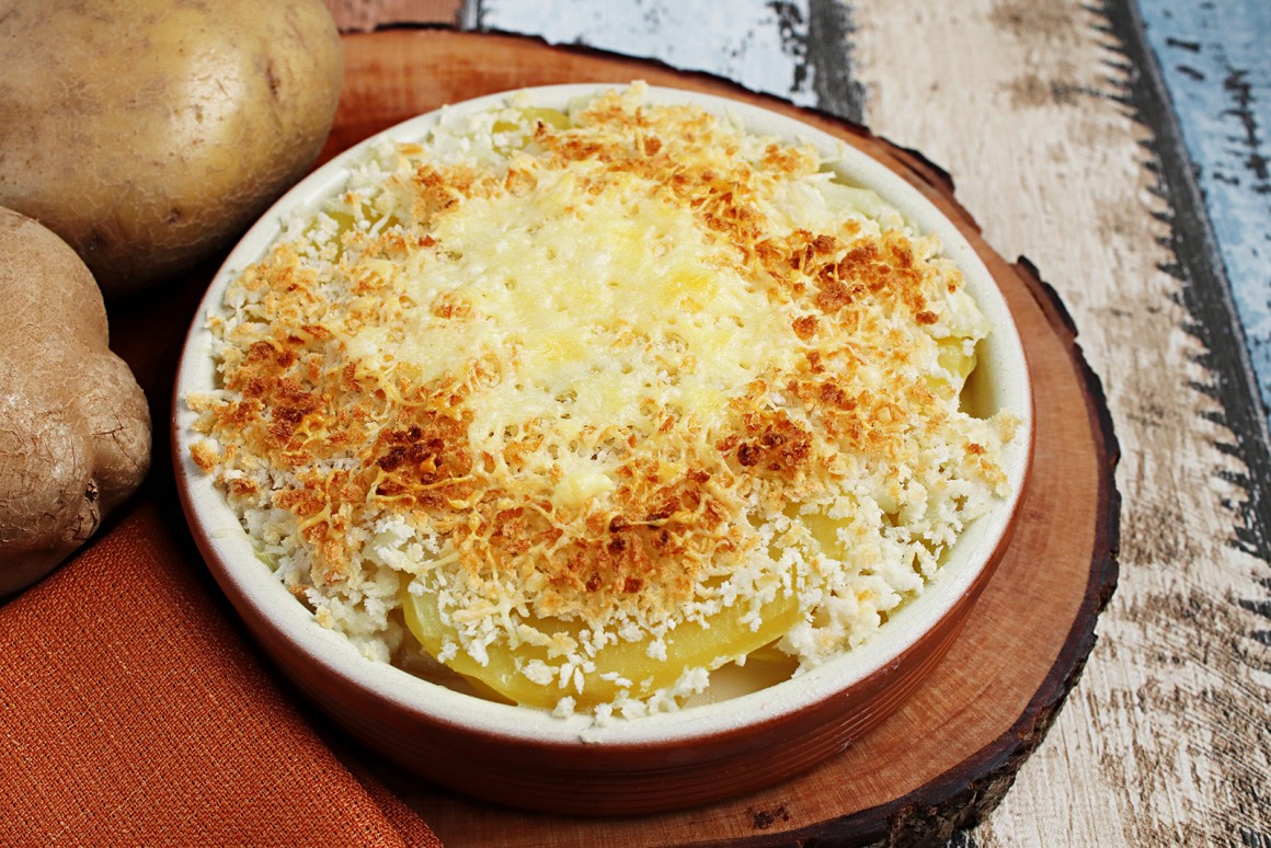 Kartoffelauflauf mit feiner Kruste