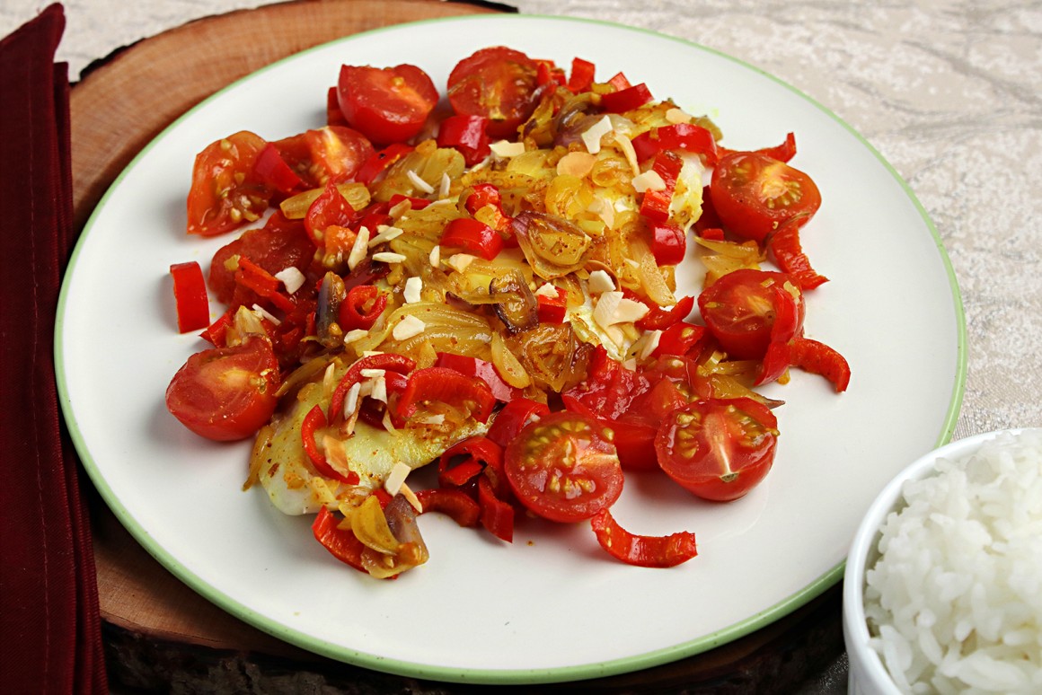 Fischfilet mit Kurkuma - Rezept