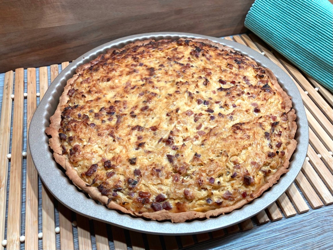 Sauerkraut-Quiche - Rezept