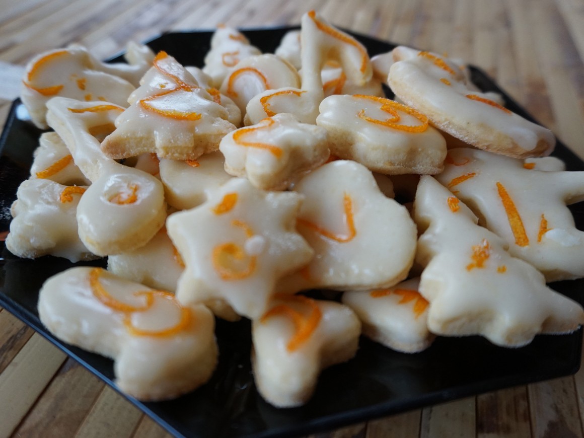 Orangenplätzchen