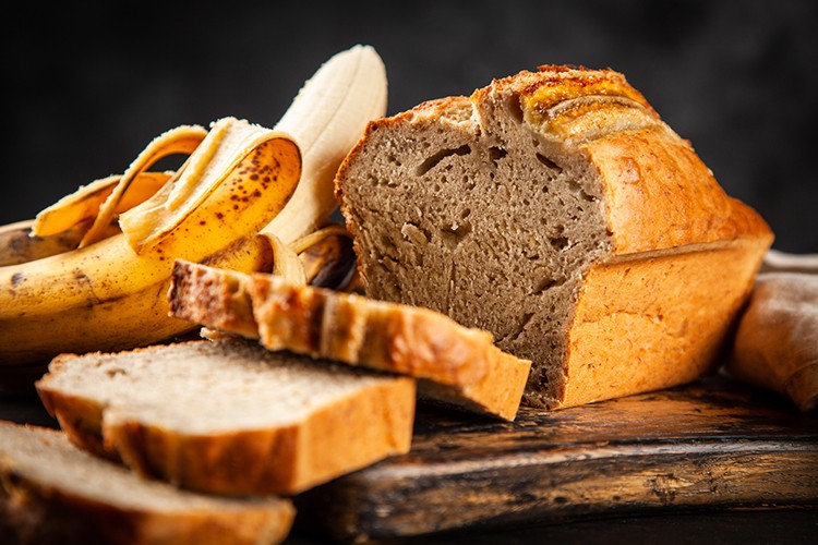 Amerikanisches Bananenbrot
