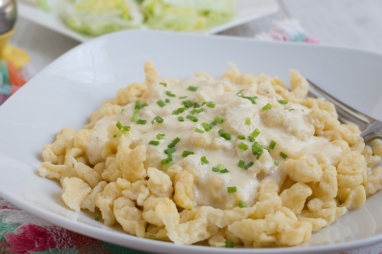 Cremige Kässpätzle
