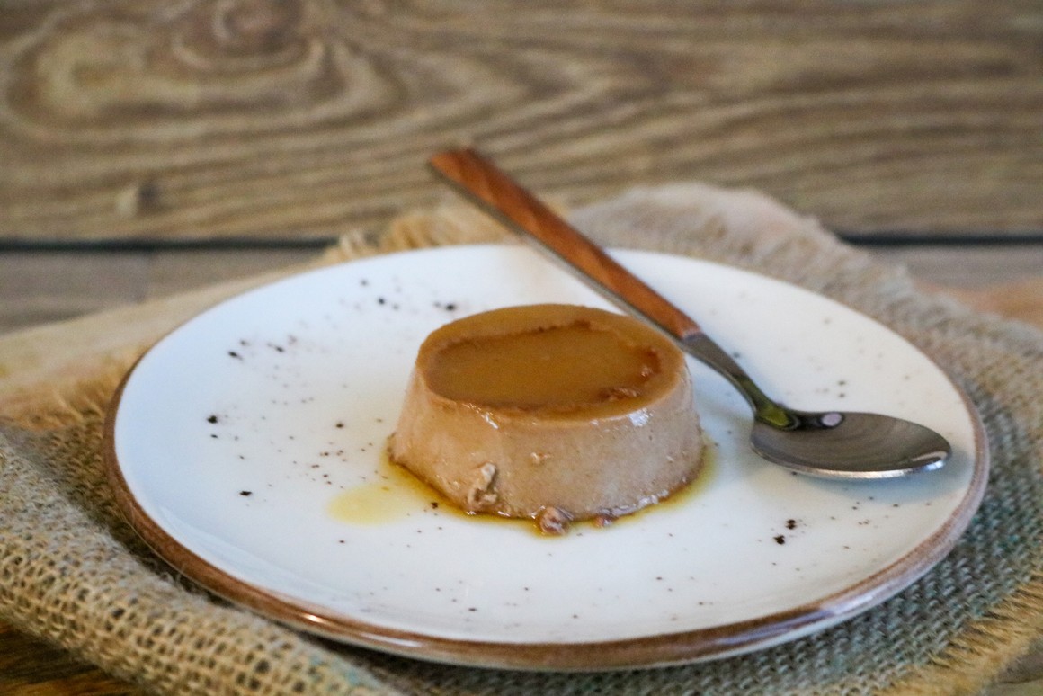Traditioneller italienischer Pudding