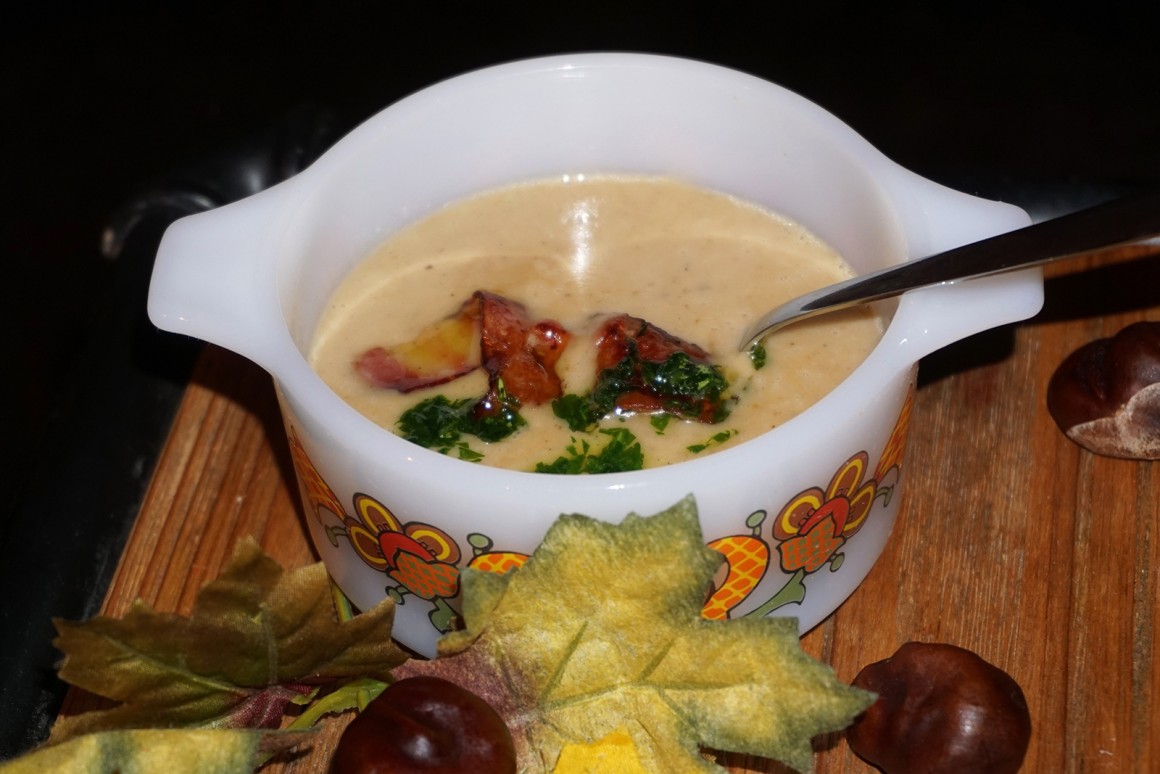 Maronen-Kartoffelsuppe