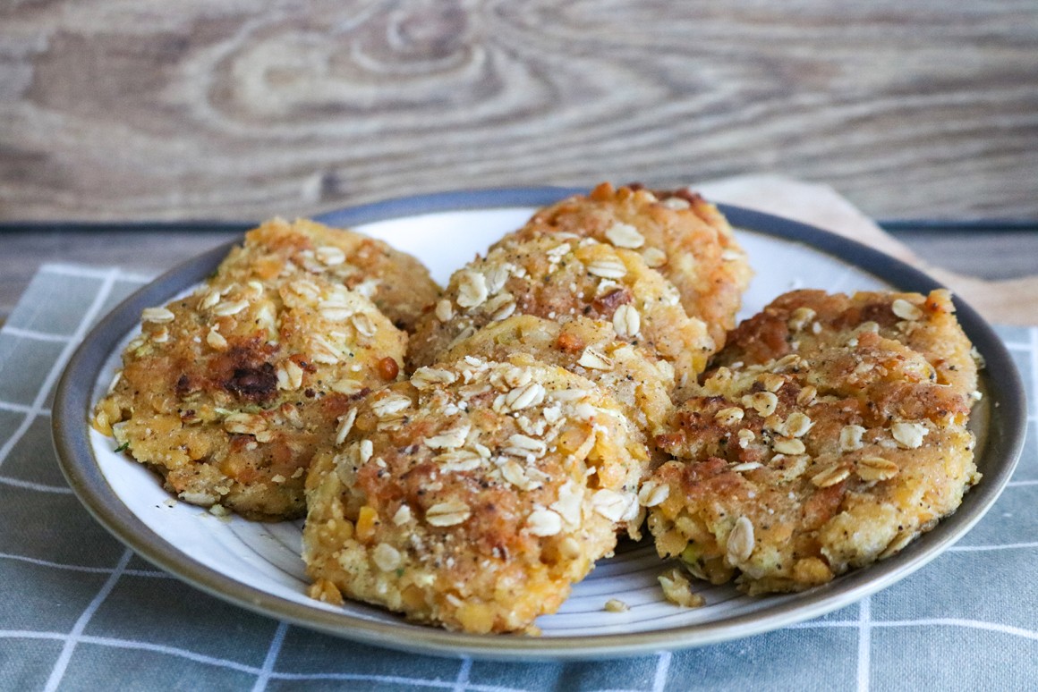 Linsen-Zucchini-Bratlinge