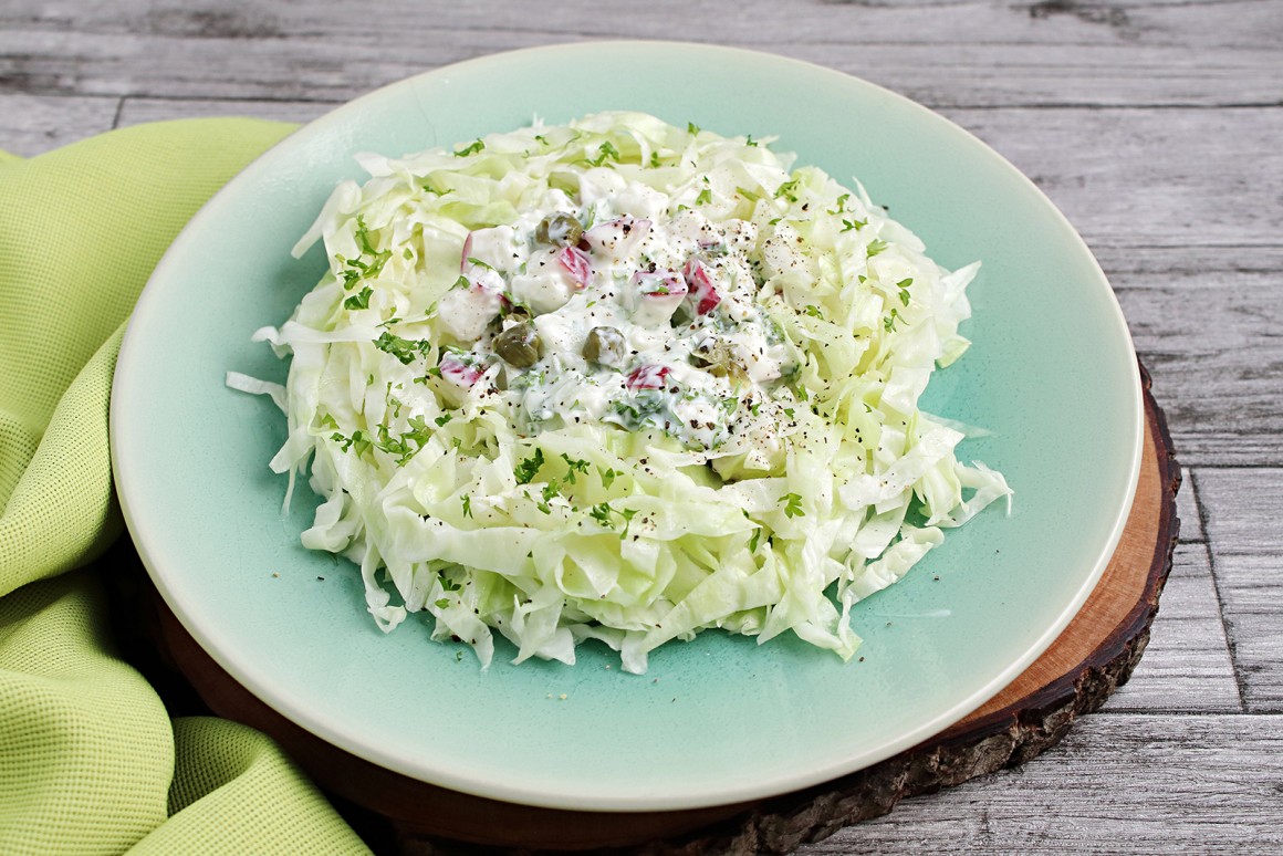 Spitzkohl mit Dressing