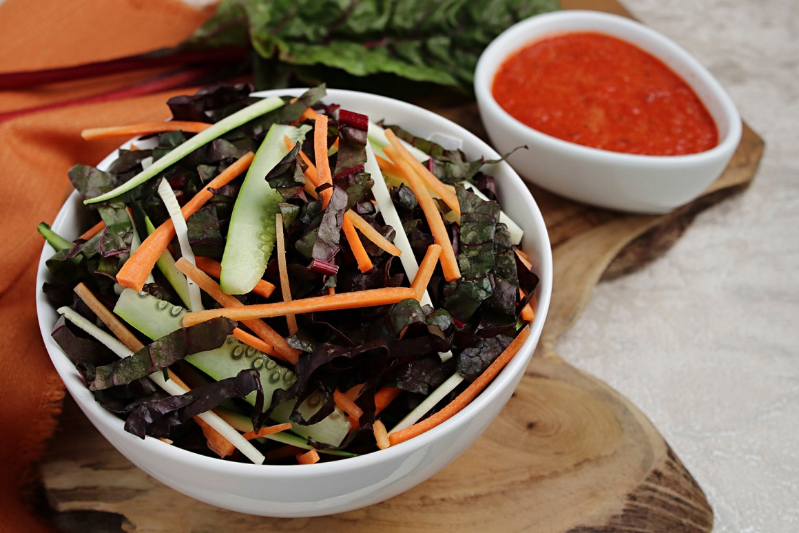 Rohkost Mangoldsalat