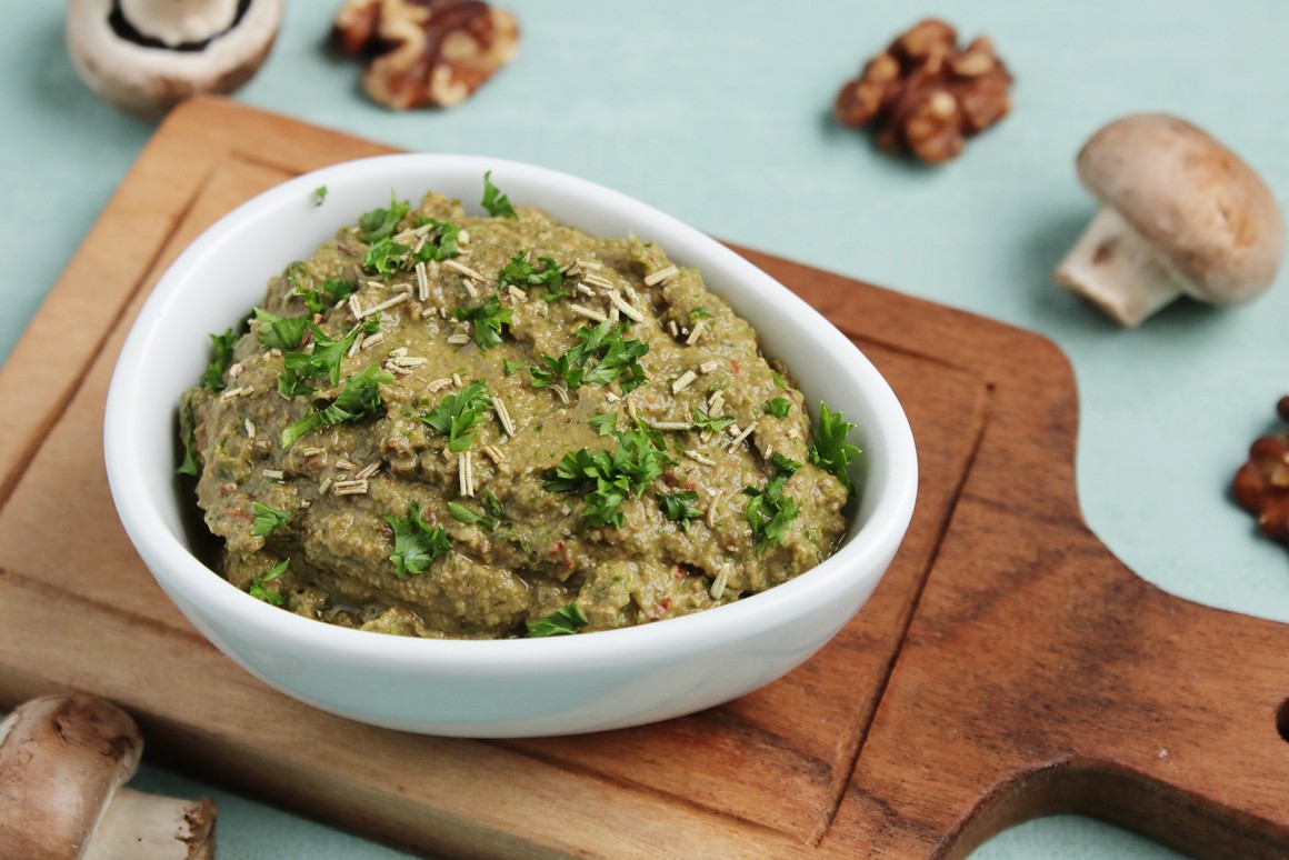 Pilz-Walnuss Pesto