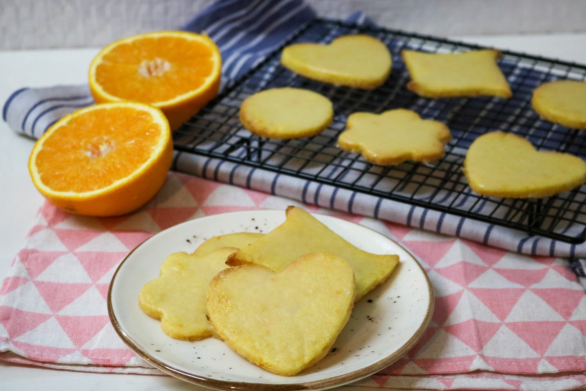 Orangenplätzchen