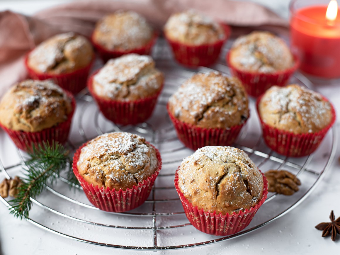 Winterliche Muffins