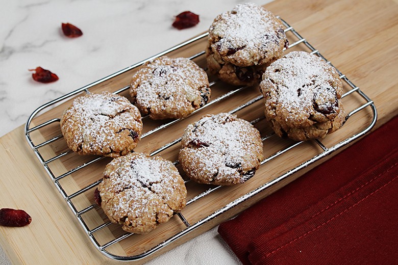 Vollkorn-Cranberry-Kekse