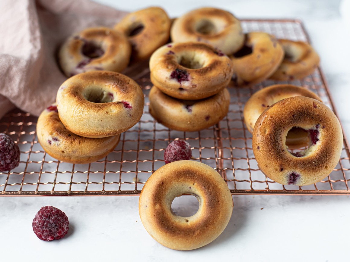Himbeer-Donut