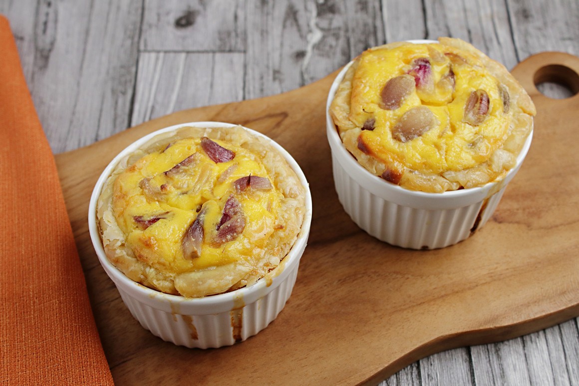 Mini-Schalotten-Quiches