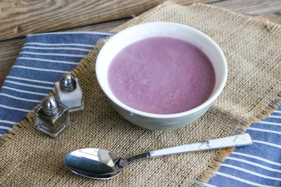 Cremige Rotkohlsuppe