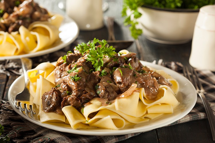 Gowjadina Stroganoff