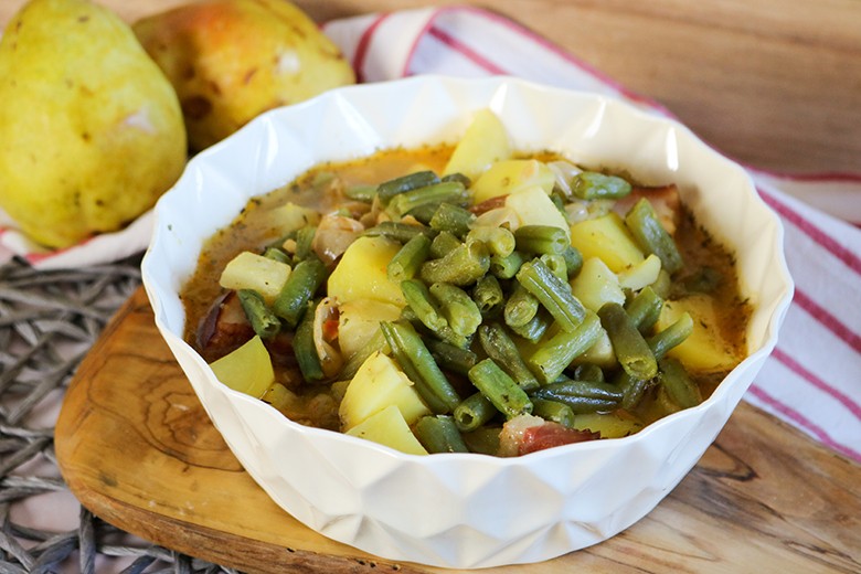Birnen, Bohnen und Speck