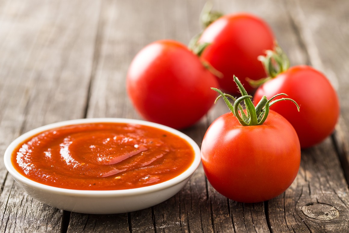 Veganer Tomatendip