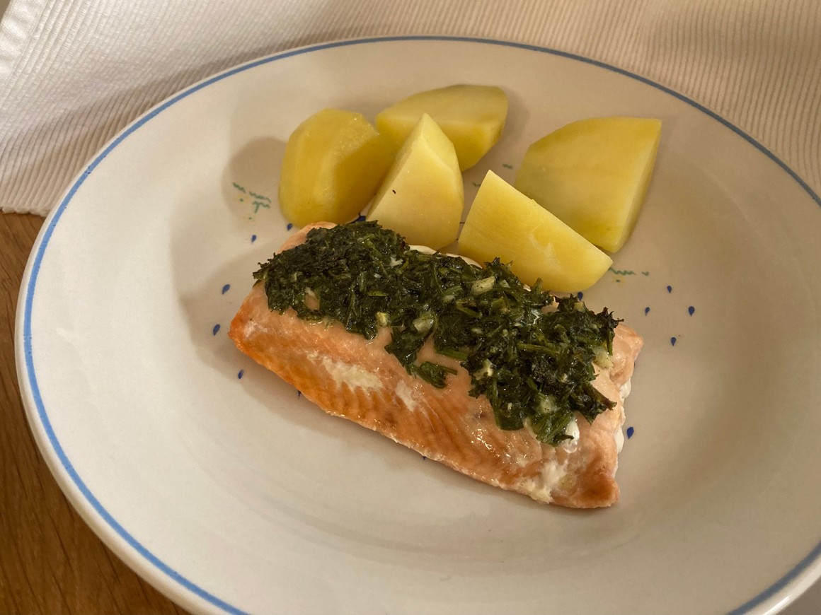 Kräuterlachs