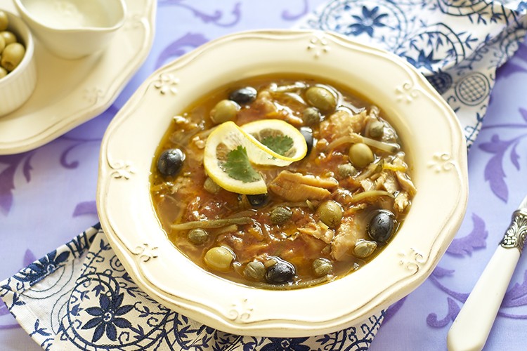 Soljanka mit Fisch