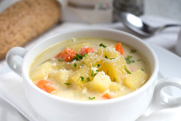 Parmesansuppe