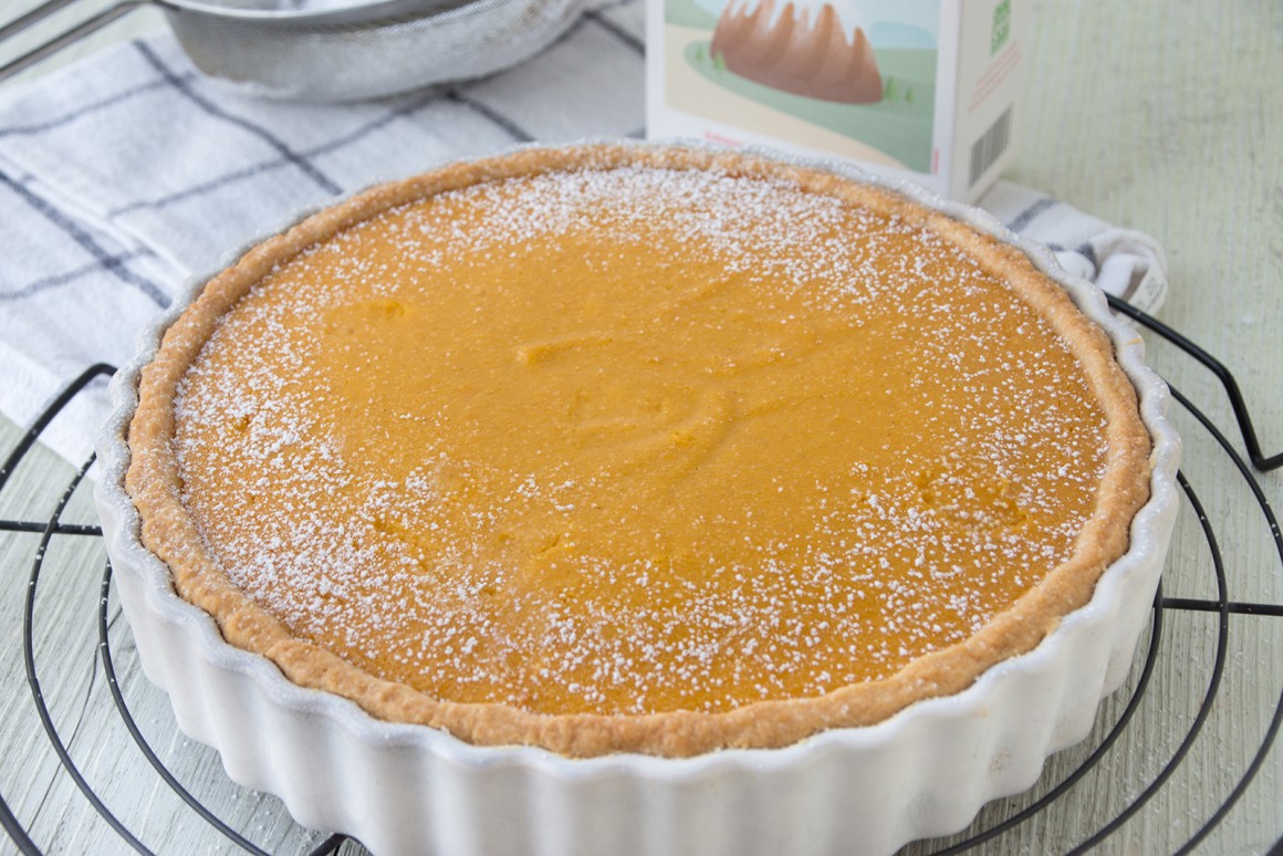 Amerikanischer Kürbiskuchen