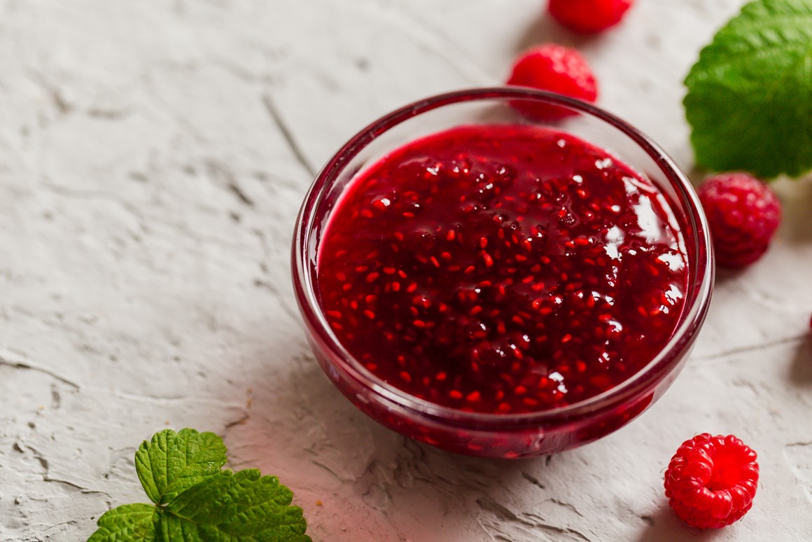 Zuckerfreie Himbeersauce