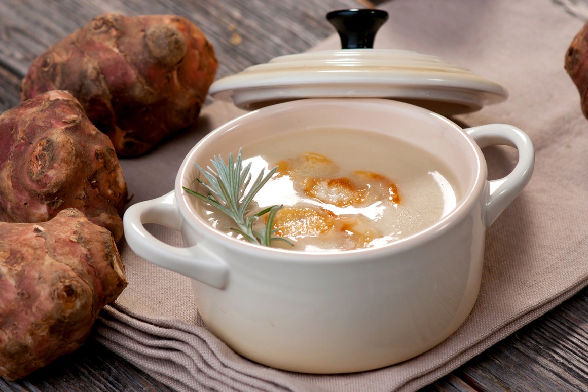 Cremige Topinambursuppe