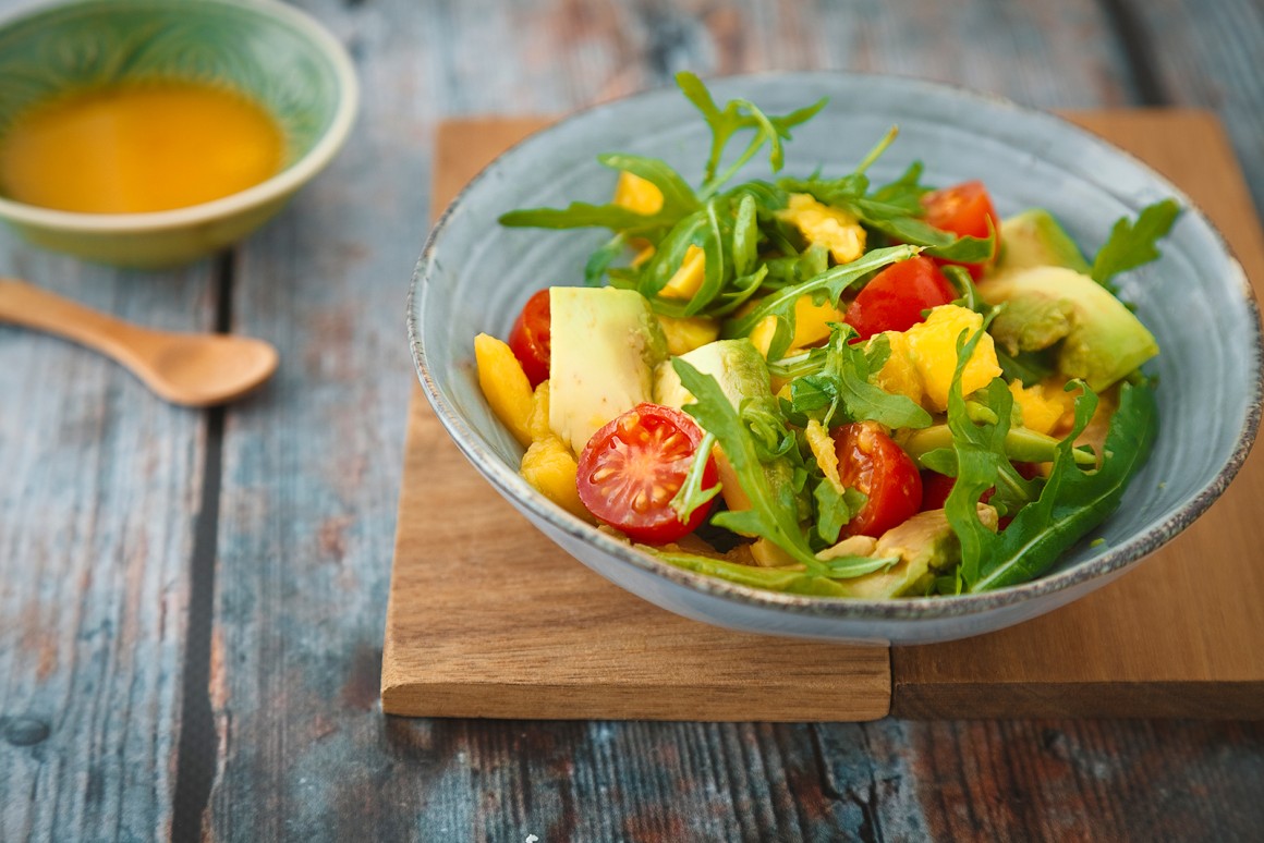 Avocadosalat mit Mango