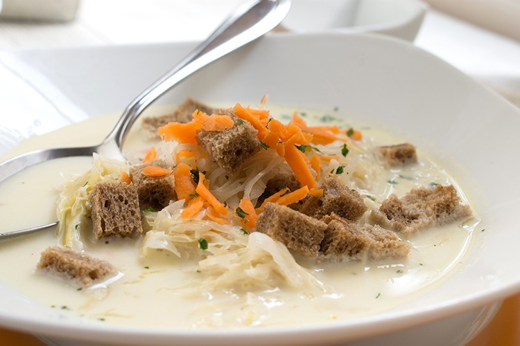 Thüringer Sauerkrautsuppe